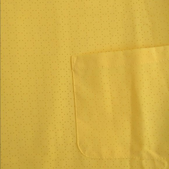 Ann Taylor Short Sleeve Yellow Blouse - Picture 5 of 6